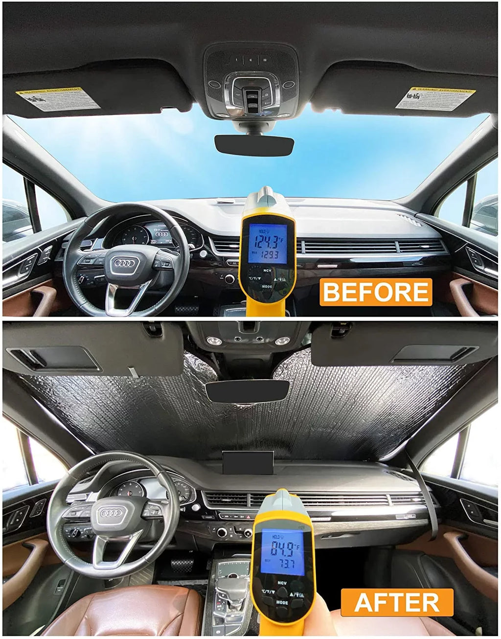 Front Windshield Sunshade for 2019-2024 BMW Z4 Roadster Convertible