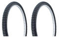Tire set. 2 Tires. Two Tires Duro 27.5" x 2.20" Black/Black Side Wall DB-1003A.