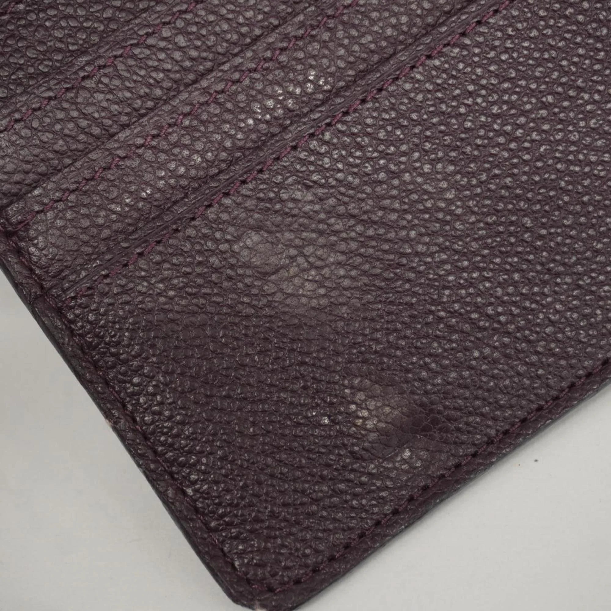Pre-Owned Louis Vuitton Tri-fold Long Wallet Monogram Empreinte Portefeuille Virtuose M60294 Orb Ladies (Good)