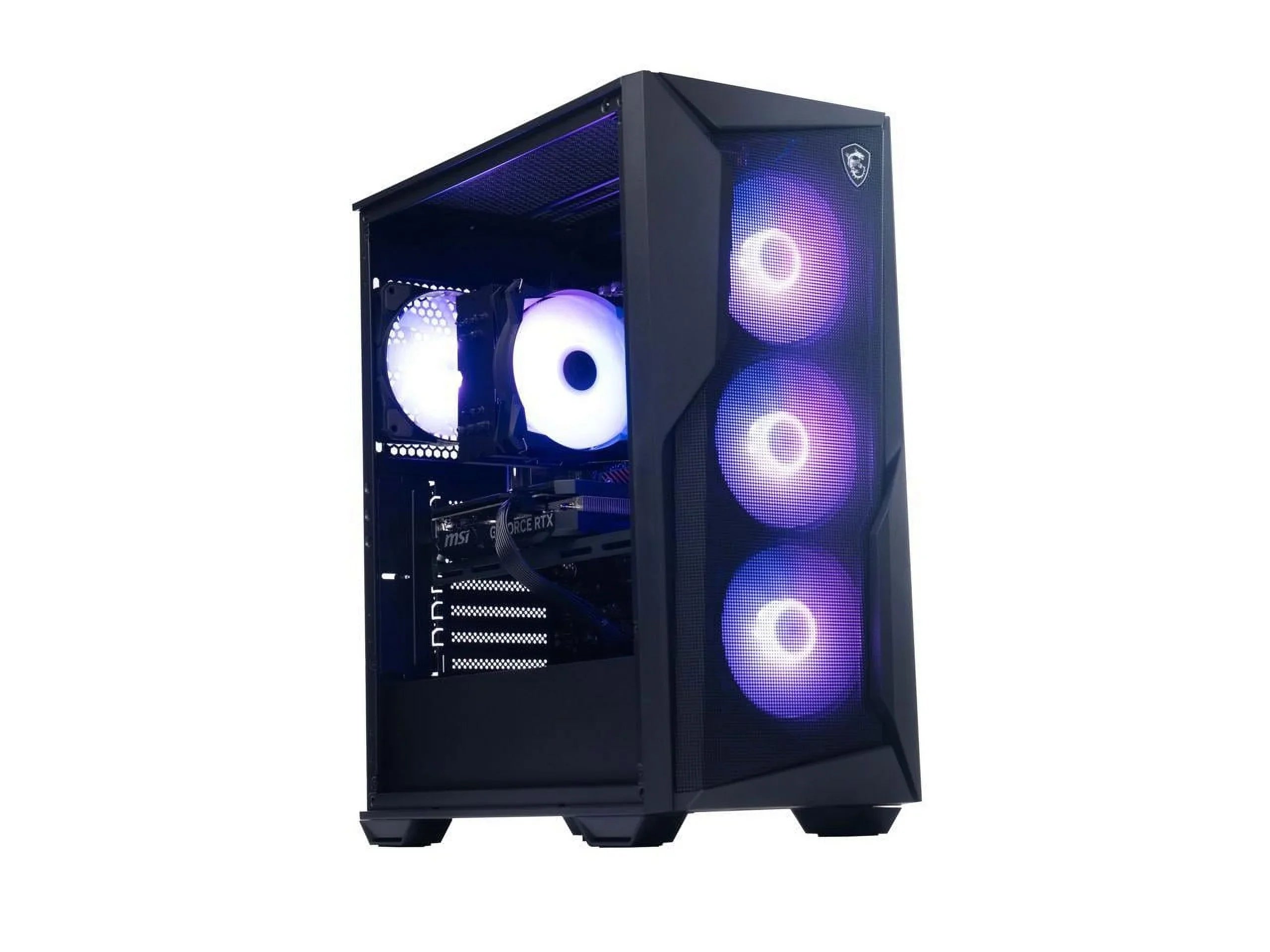 MSI Gaming Desktop Codex R2 B14NUC5-216US Intel Core Core i5 14th Gen 14400F (2.50GHz) 16GB DDR5 1 TB PCIe Solid-state drive GeForce RTX 4060 Windows OS 11 Home 64-bit