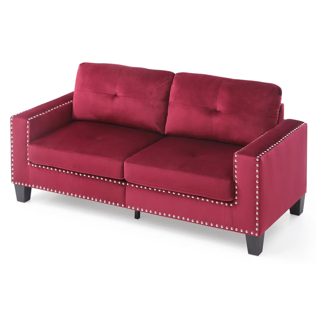 Homestock Retro Renaissance G908B-SC Sectional , Mocha