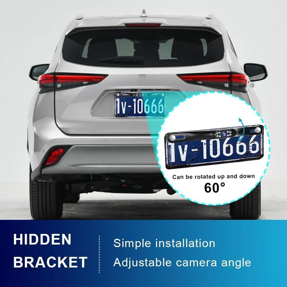 Car Backup Camera Rear View Camera Ultra HD Night Vision,podofo HD Waterproof License Plate Rear Reverse Camera