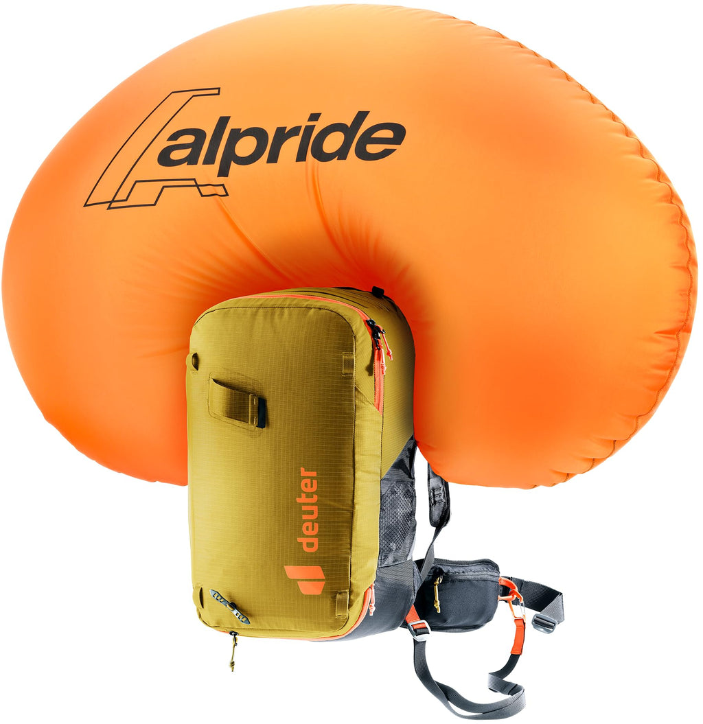 Deuter Alproof Lite 22 Avalanche Backpack - Chestnut-Black
