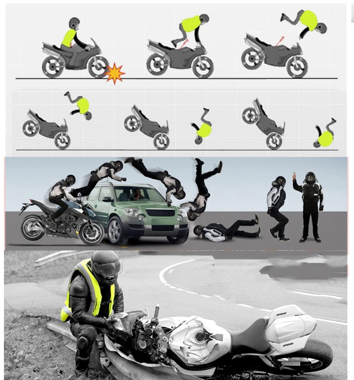 Light Weight Airbag Vest High Visibility Equestrian Does Not Come with CO2 Cartridge