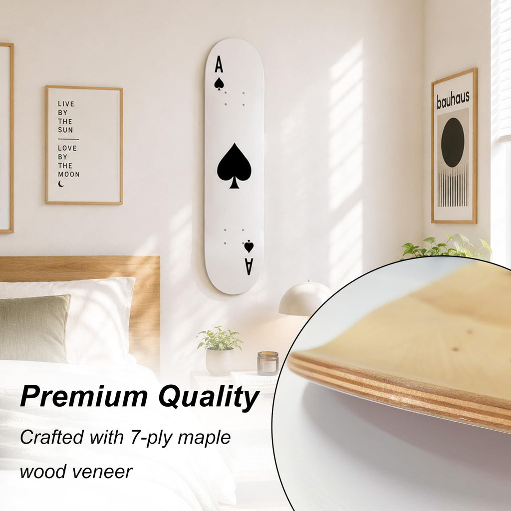 TwoDays Skateboard Wall Decor Set, Dolce Vita Ciao, 3 Decks