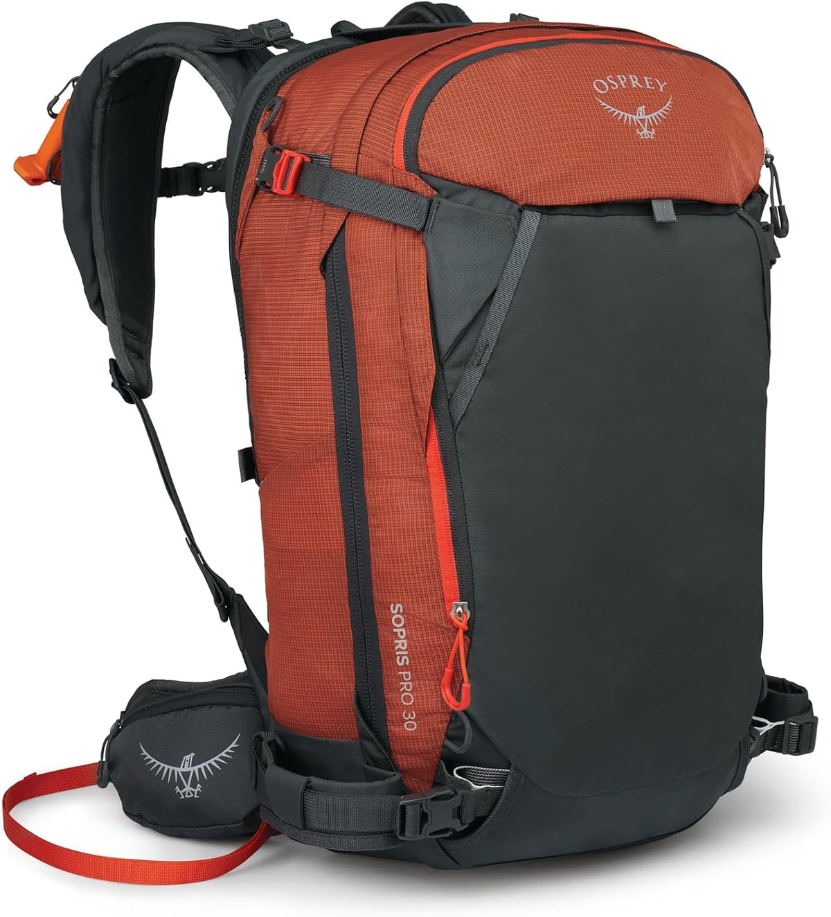 Osprey Sopris Pro 30L Women's Ski Backpack with E2 Airbag System, Mars Orange