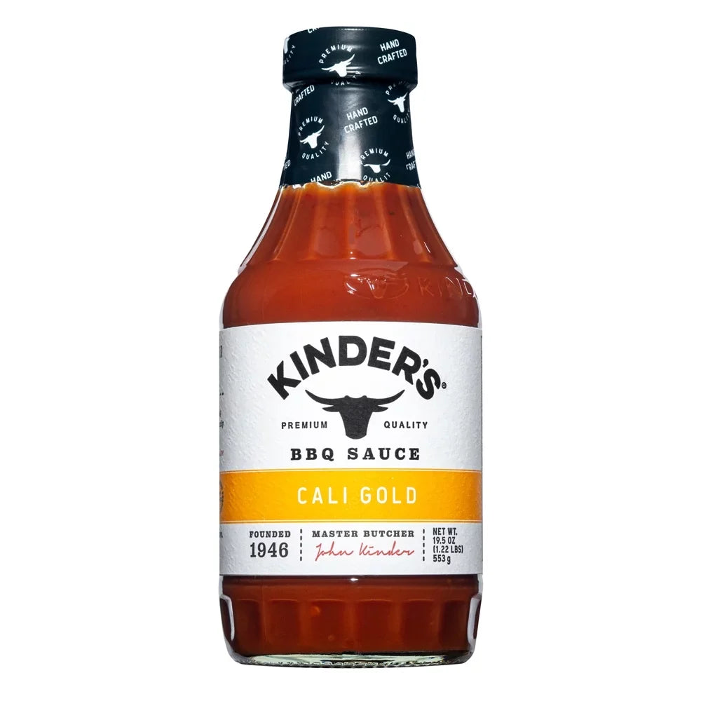 Kinder's Cali Gold Barbeque Sauce, 19.5 Oz Pack Of 6