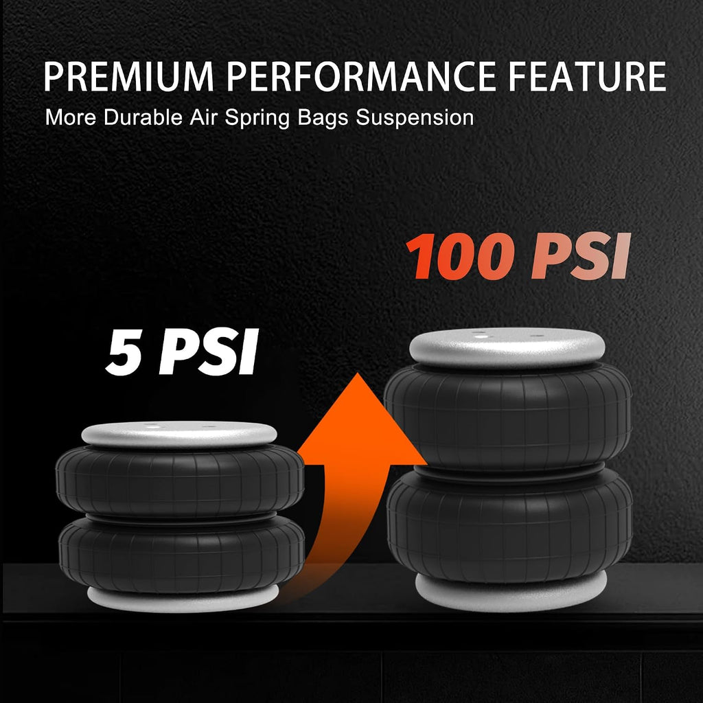 DEEAGLE Rear Air Bags Suspension for Silverado Sierra 3500HD 2500HD