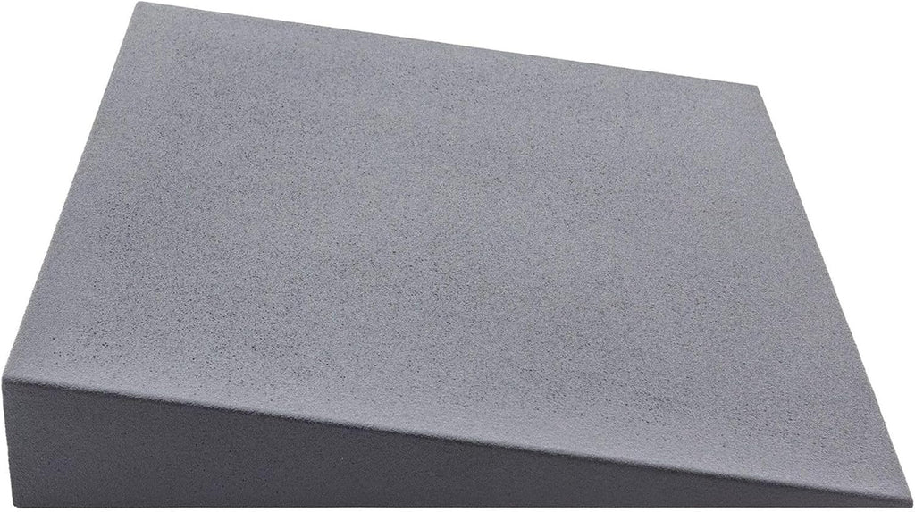 5" Doorway Threshold Wheelchair Ramp, 800 lb Cap, Solid Foam, Silver Spring