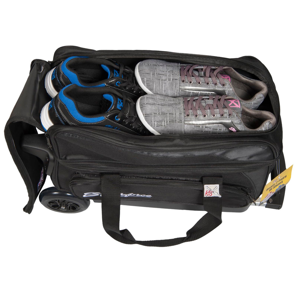 KR Strikeforce Cruiser Smooth Double Roller with Shoe Compartment and Side Accessory Pocket