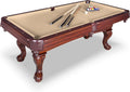 Hathaway Augusta 8 Ft Furniture Pool Table â Includes Cue Sticks, Billiard Balls â Classic Design Perfect for Family, Home, Dining, or Living Room