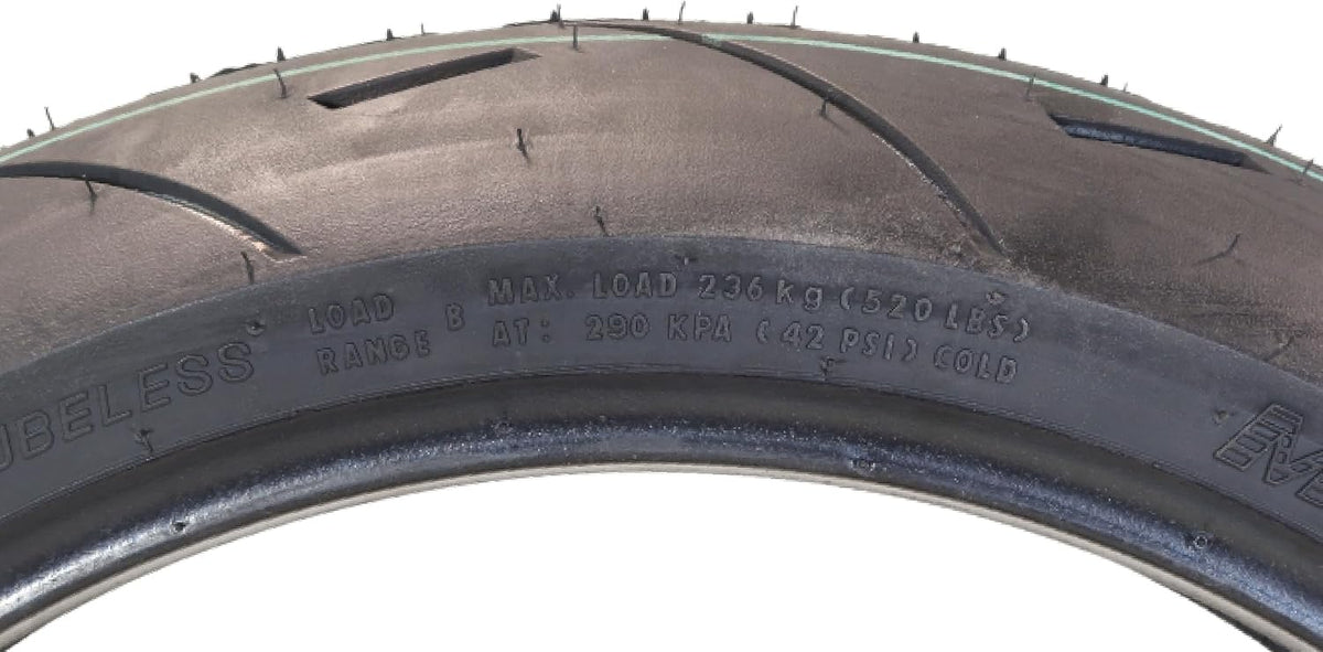 FULL BORE M1 Front Rear Motorcycle Tire Set 120/70ZR17 180/55ZR17 2 Pack