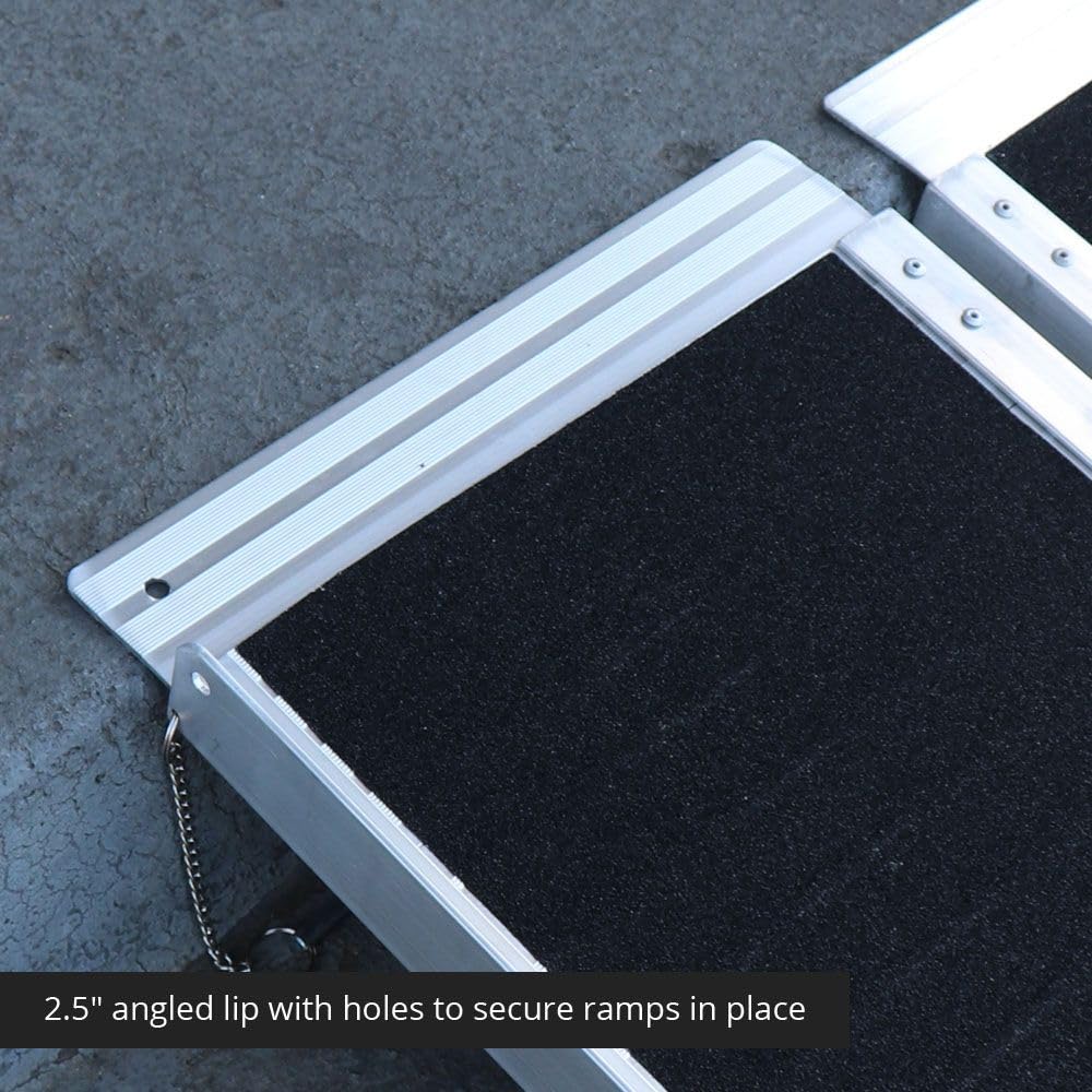 10' Wheelchair Scooter Ramp for Entryway, Home Access, Titan Ramps