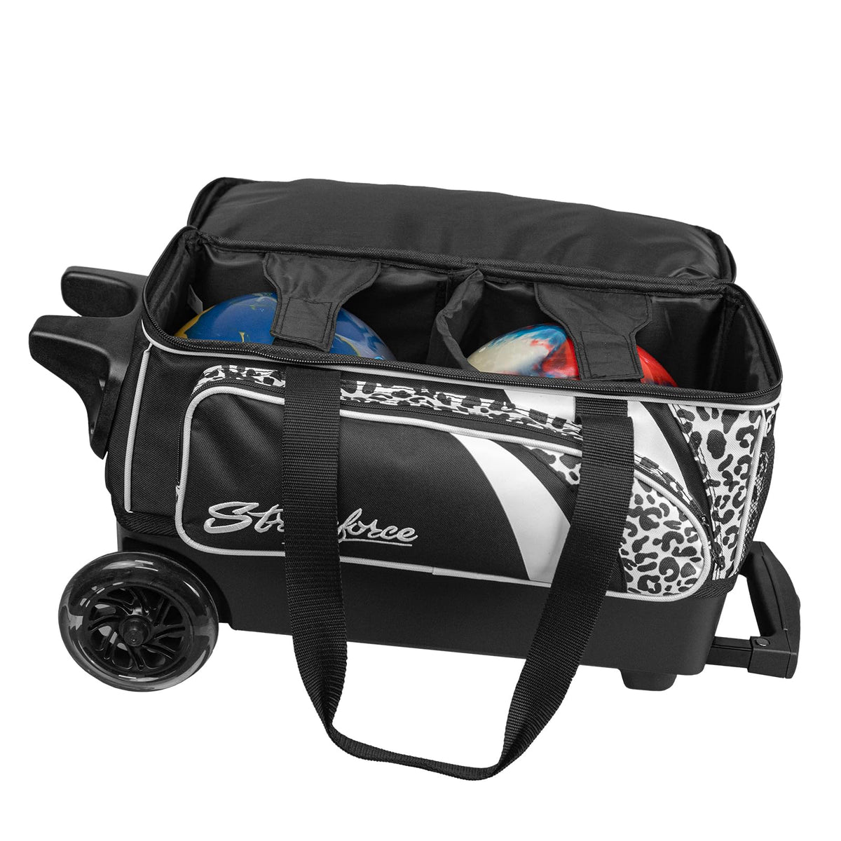KR Strikeforce Cruiser Smooth Double Roller with Shoe Compartment and Side Accessory Pocket