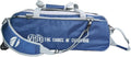 Vise Clear Top 3 Ball Tote Roller Bowling Bag- Navy Silver