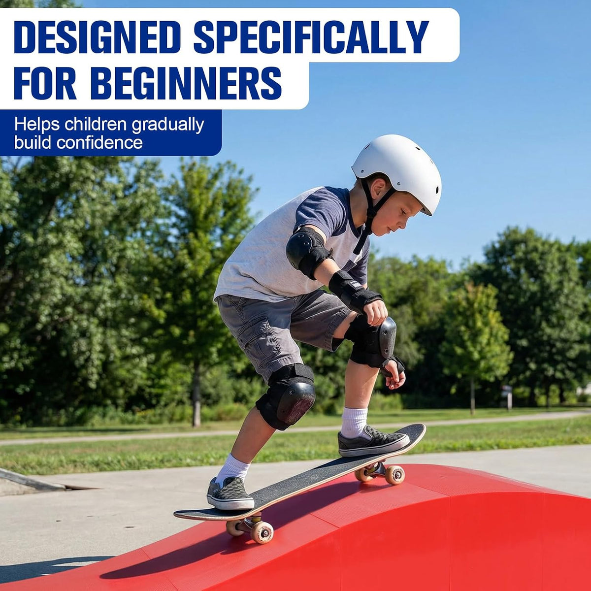 Generic Skate Ramp Track Balance Bike Ramp with 70 Inches Long 330lbs Maximum Weight Capacity for Skateboards Scooter BMX Bikes RC Cars