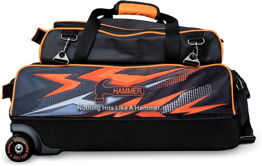 Hammer Dye-Sub Triple Tote Bowling Bag with Shoe Pouch