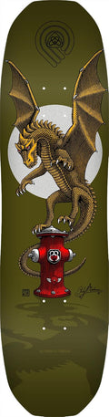Powell Peralta Andy Anderson Hydrant 7-Ply Maple Skateboard Deck, Green, 8.4" x 32.03"