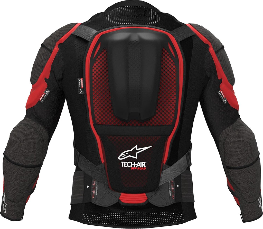 Alpinestars Tech-Air Tech-Air Off-Road System (Medium, Black/Red)