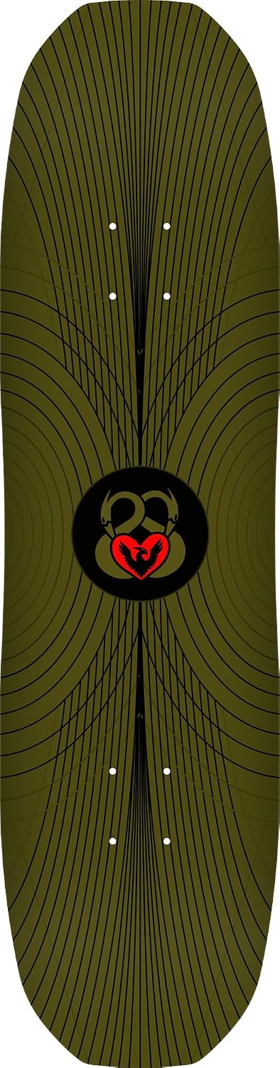 Powell Peralta Andy Anderson Hydrant 7-Ply Maple Skateboard Deck, Green, 8.4" x 32.03"