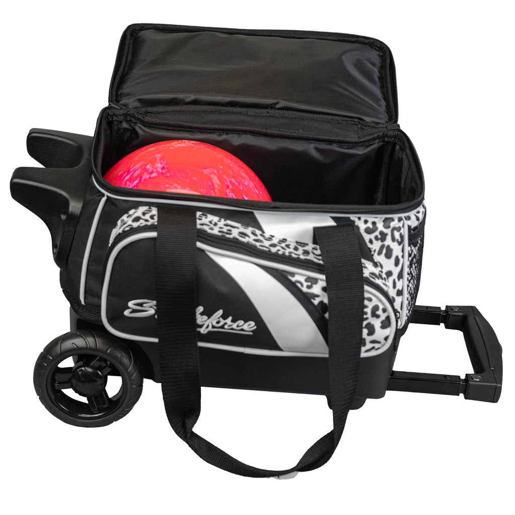 KR Strikeforce Cruiser Single Bowling Ball, Shoe and Accessory Roller Bowling Bag
