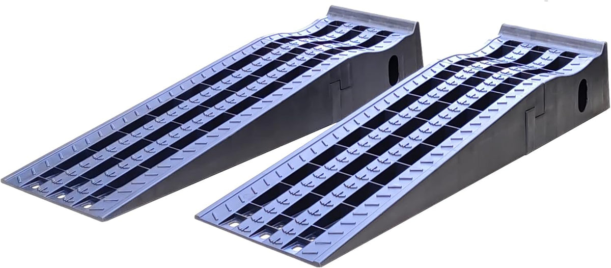 MaxxHaul 50709 Detachable Extendable Car Ramp Set, Portable Car Ramps With 3,250 lbs Maximum Weight Capacity Per Ramp 6,500 lbs Per Pair