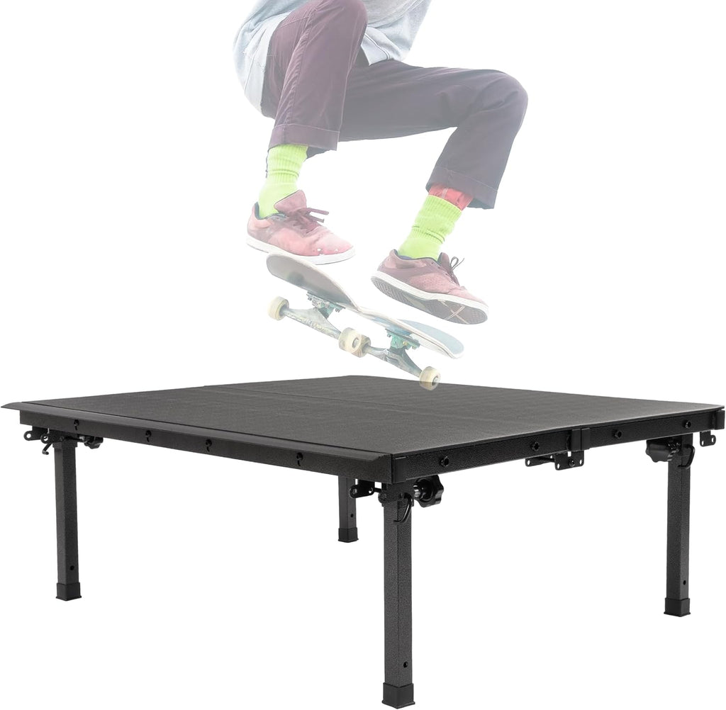 Skateboard Rail Foldable Portable 42.56" L x 34.09" W x 14.21" H