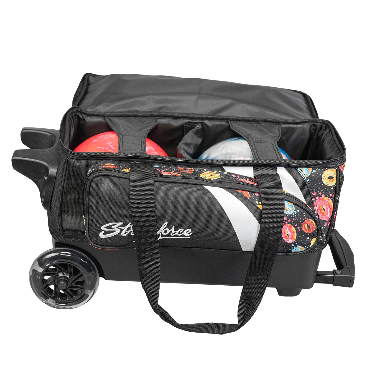 KR Strikeforce Cruiser Smooth Double Roller with Shoe Compartment and Side Accessory Pocket