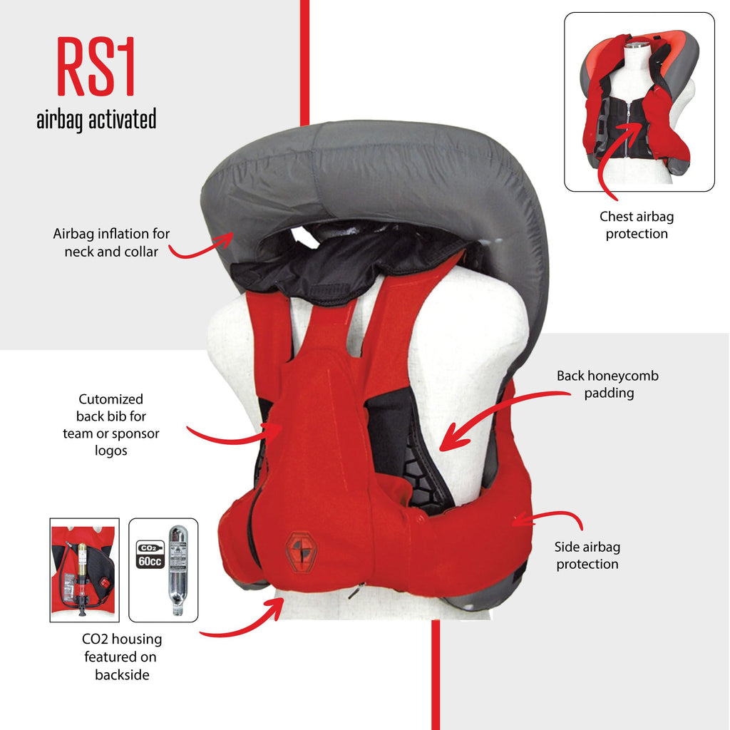Hit-Air RS-1 Racing Airbag System, Race & Track Neck Protection