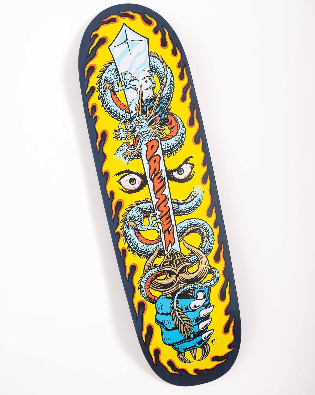 Santa Cruz Dressen Sword Pro Shaped 9.25in x 31.95in Skateboard Decks