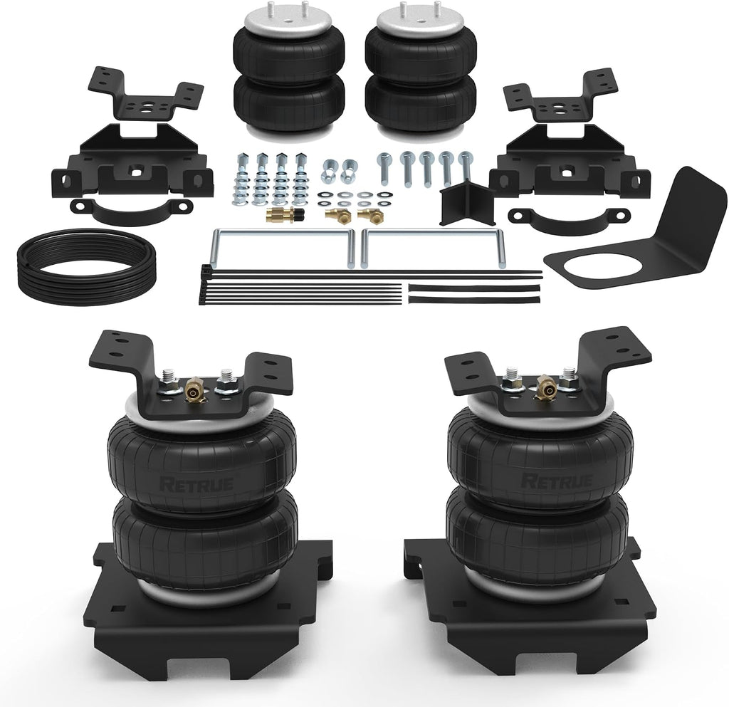 RETRUE Rear Air Bags Suspension Kit for Chevrolet Sierra 2500HD 3500HD