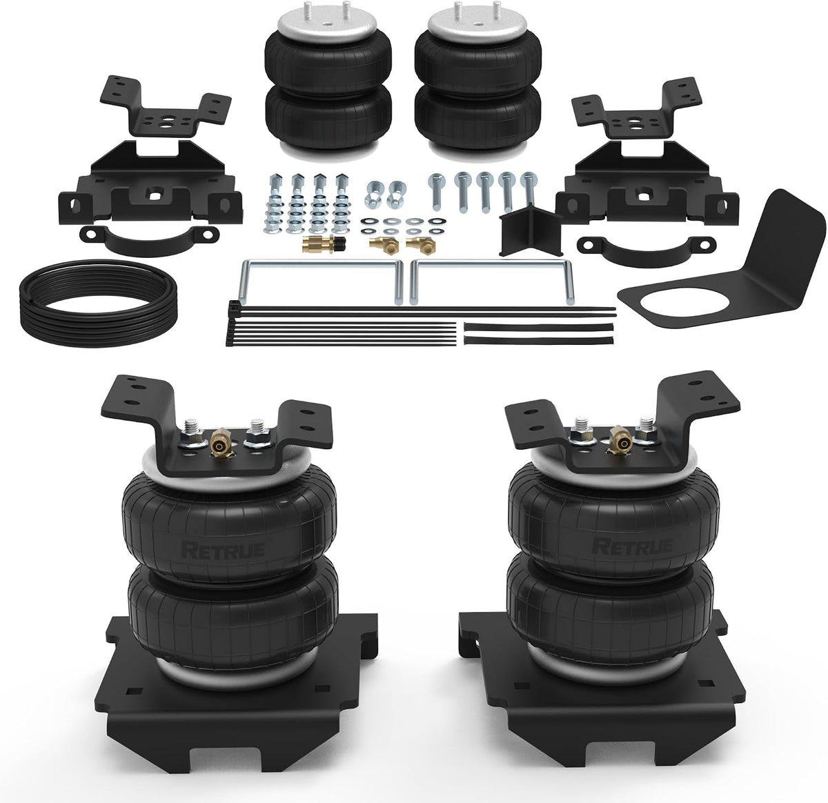 RETRUE Rear Air Bags Suspension Kit for Chevrolet Sierra 2500HD 3500HD