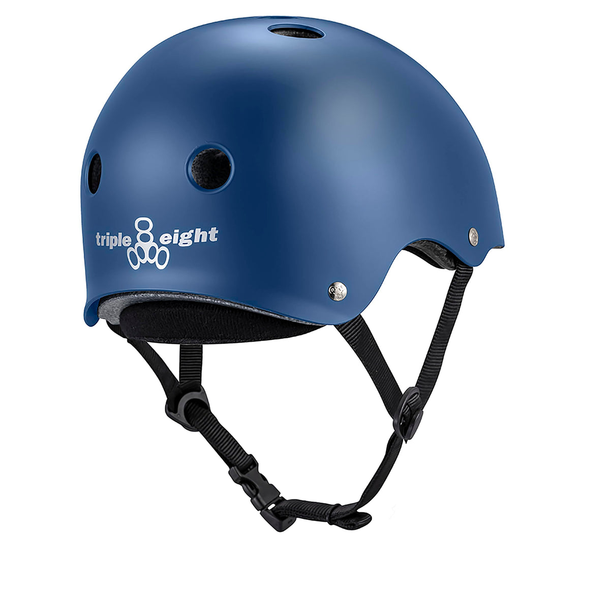 Triple Eight Deep Cover Helmet - Ideal for Skateboarding, Bicycling, BMX, and Roller Skating