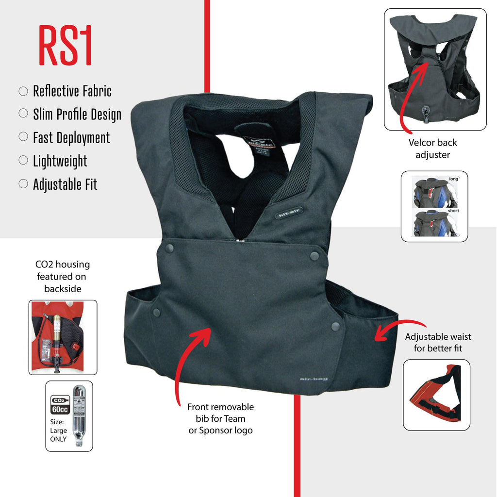 Hit-Air RS-1 Racing Airbag System, Race & Track Neck Protection