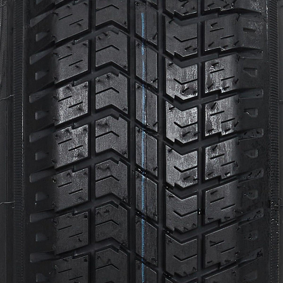 Garvee 2-Pack Trailer Tires On Rim 5.30-12 530-12 530X12, Load Range C, 6PR, 5 Lug 12 In. White Spoke Wheel, 5 On 4.5" Durable Trailer Tire Travel/Camper/Utility/Boat, Set of 2