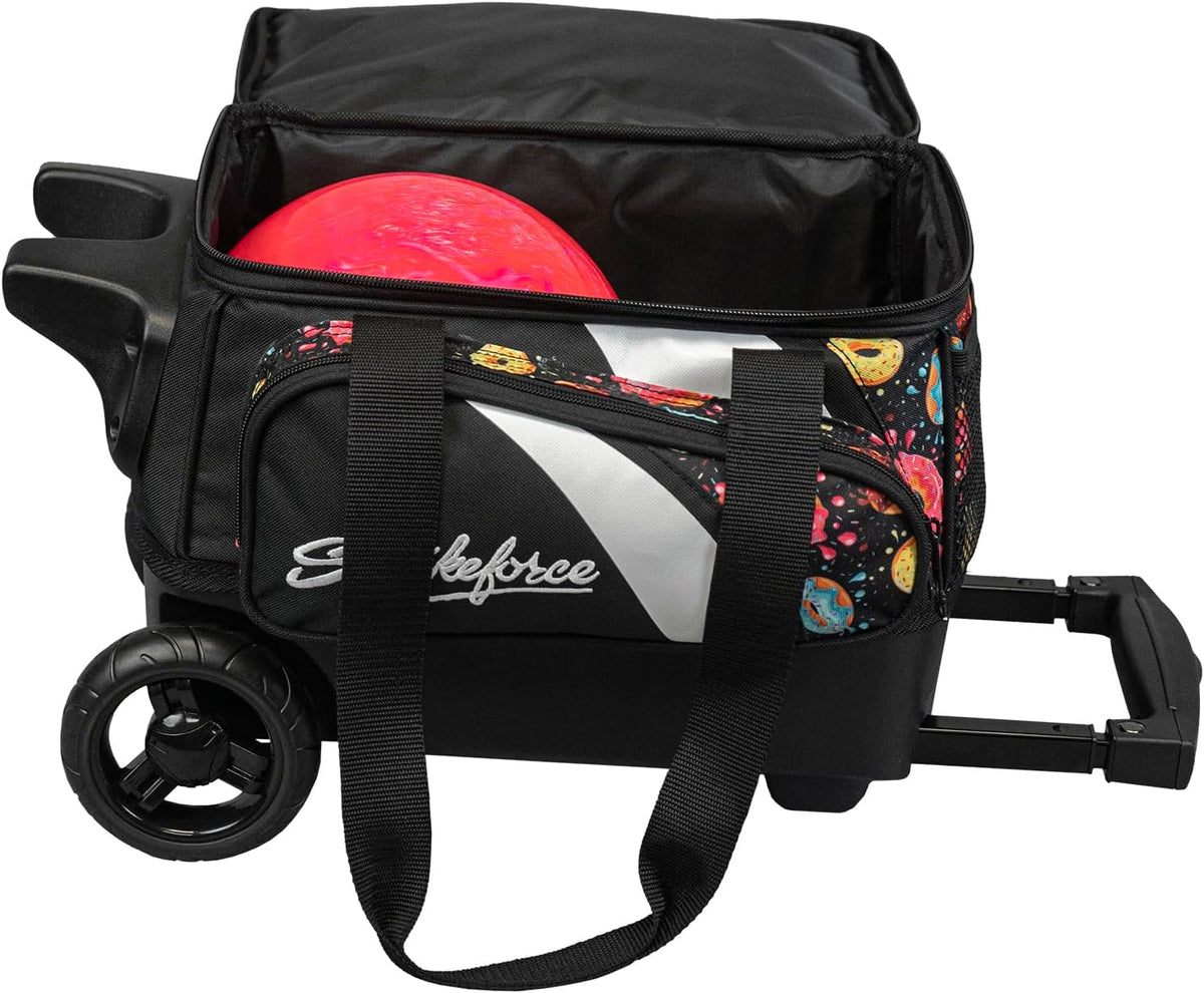 KR Strikeforce Cruiser Single Bowling Ball, Shoe and Accessory Roller Bowling Bag