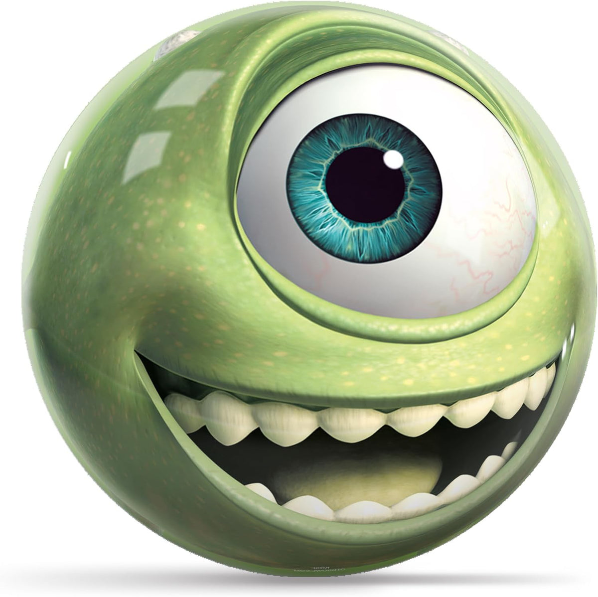 KR Strikeforce Disney Monsters Inc Mike Wazowski Undrilled Bowling Ball