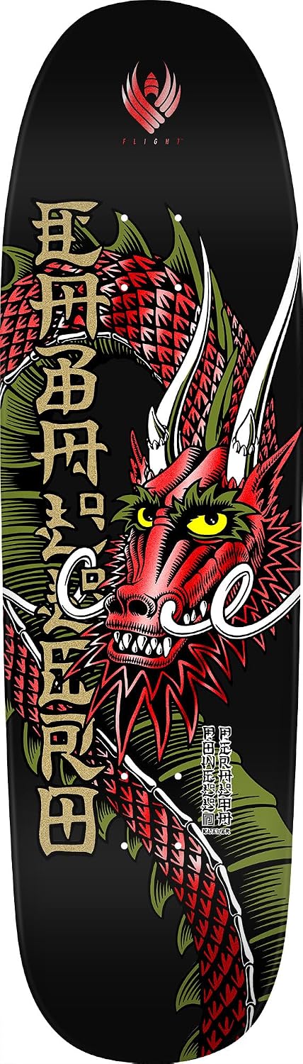 Powell Peralta Steve Caballero Ban This Dragon Flight Skateboard Decks 9.265" x 31.95"