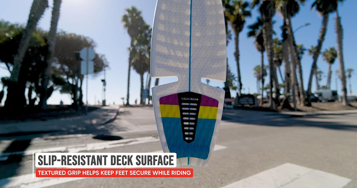 RipStik Ripsurf Caster Board | Pivoting Street Surf Skateboard (CMYK)