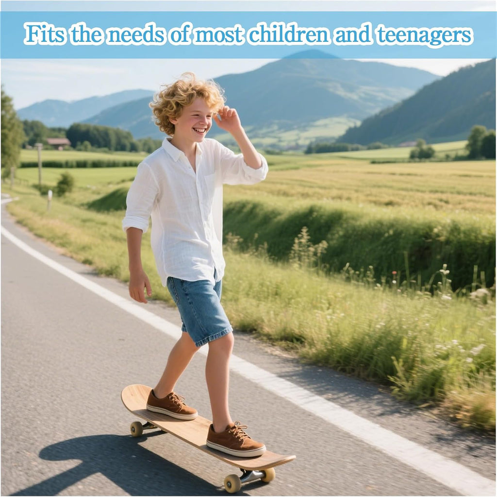 26 Pcs Blank Skateboard Wooden Decks Bulk 17 x 5 Inch 7 Ply Double Tail Maple Skateboard Light Decks Mini Skate for Replacement Painting Decoration for Beginner Kid