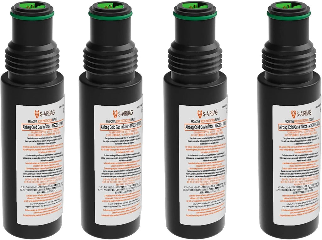 Elderly Anti Fall Airbag Helium Cylinder Gas Inflator