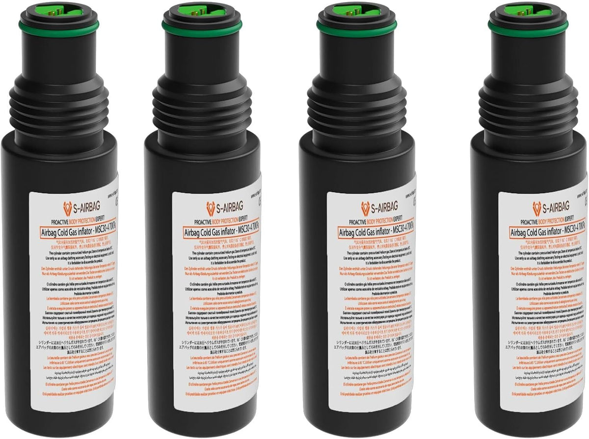 Elderly Anti Fall Airbag Helium Cylinder Gas Inflator