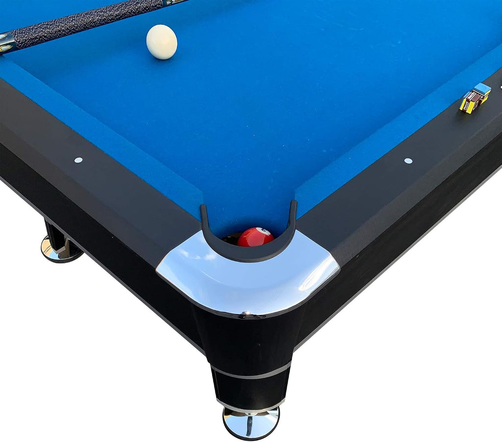 RACK Orion 8-Foot Tournament Billiard/Pool Table (Blue) â Professional Competition Game Table