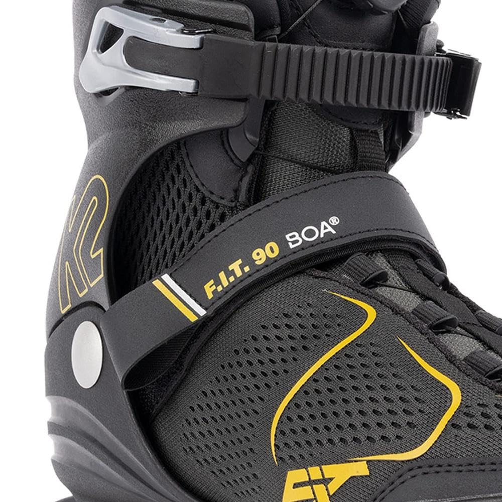 K2 F.I.T. 90 Boa Gray Mens Inline Skates