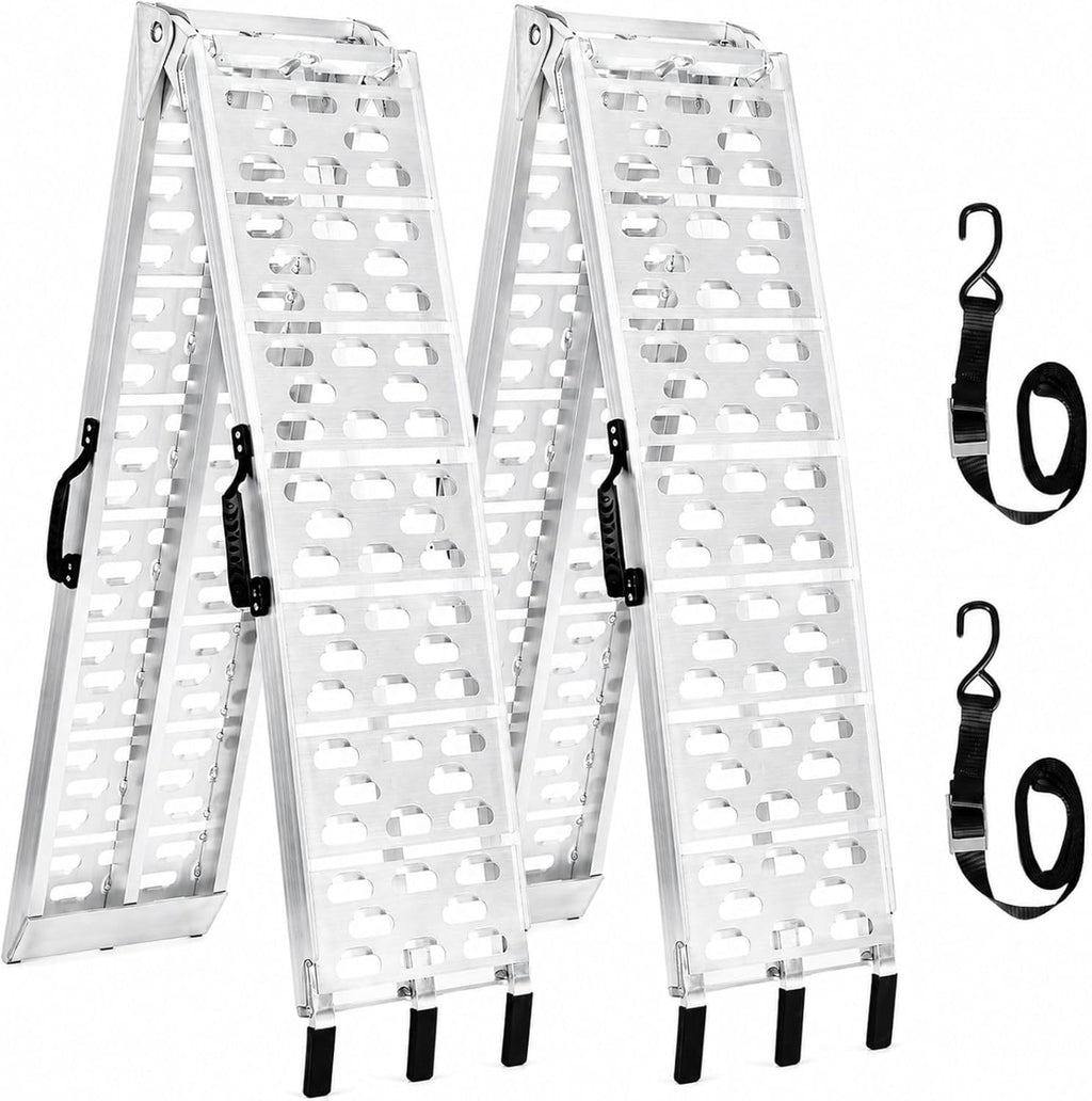 Loading Ramps for Pickup Trucks, 7.5 ft Aluminum ATV Ramps, 2 Pack