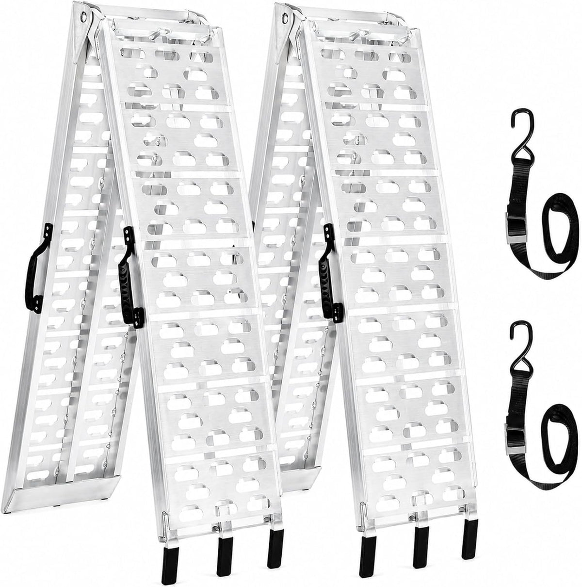 Loading Ramps for Pickup Trucks, 7.5 ft Aluminum ATV Ramps, 2 Pack