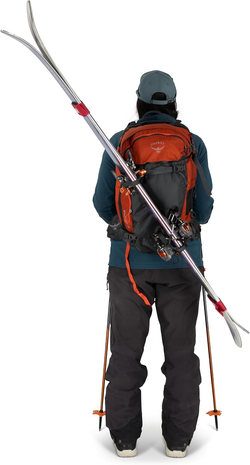 Osprey Sopris Pro 30L Women's Ski Backpack with E2 Airbag System, Mars Orange