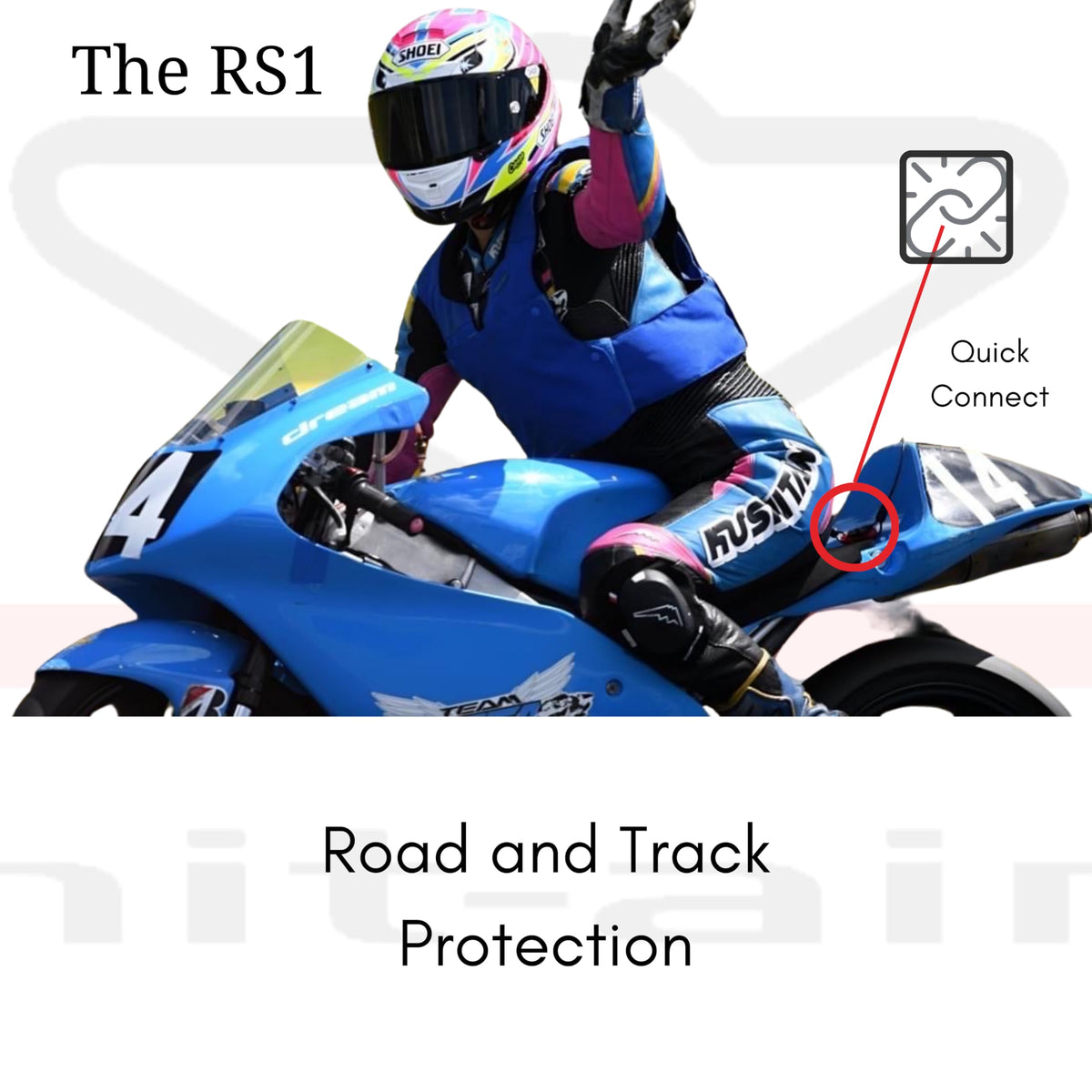 Hit-Air RS-1 Racing Airbag System, Race & Track Neck Protection