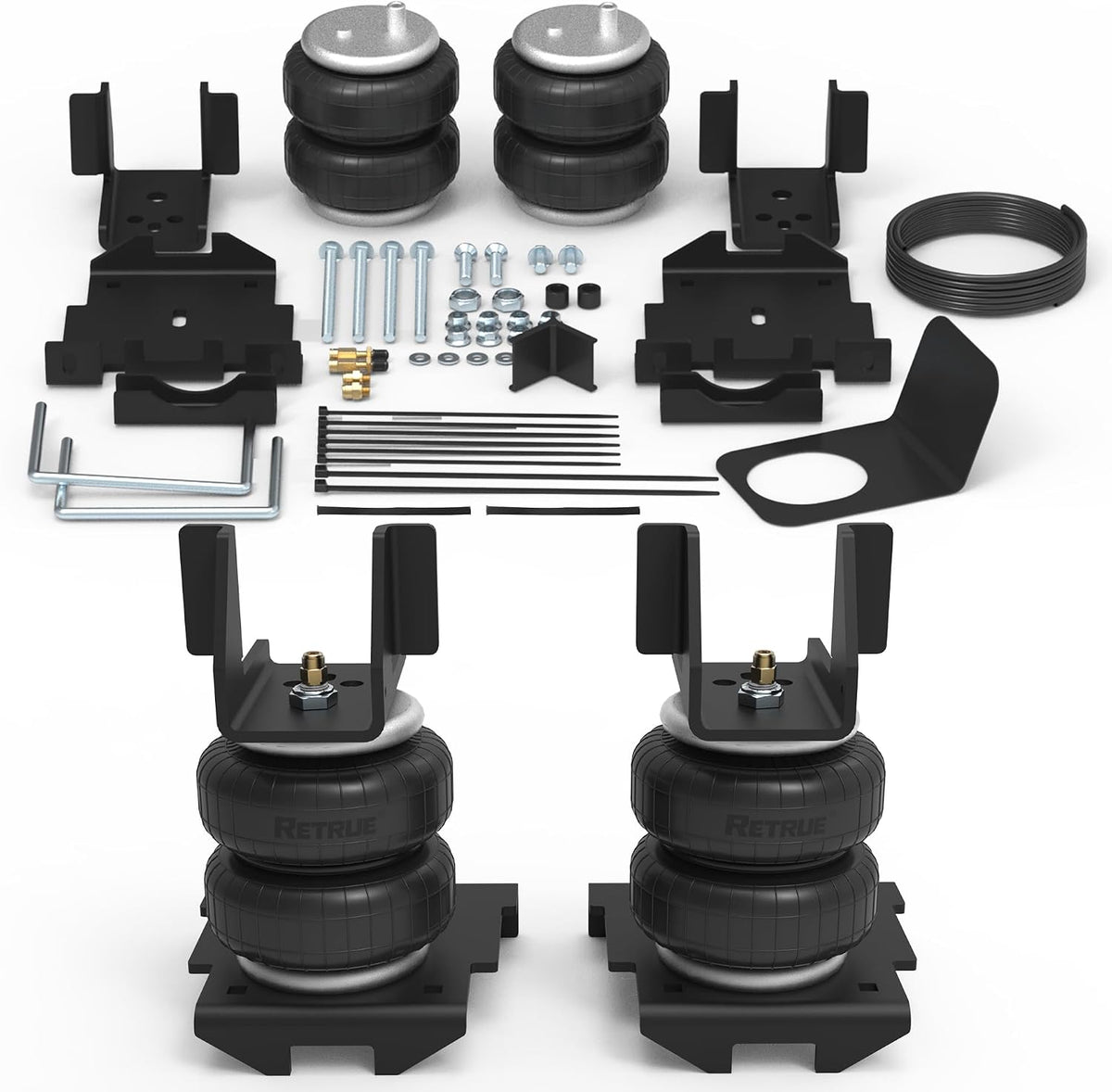 RETRUE Rear Air Bags Suspension Kit Compatible with Silverado Sierra 1500