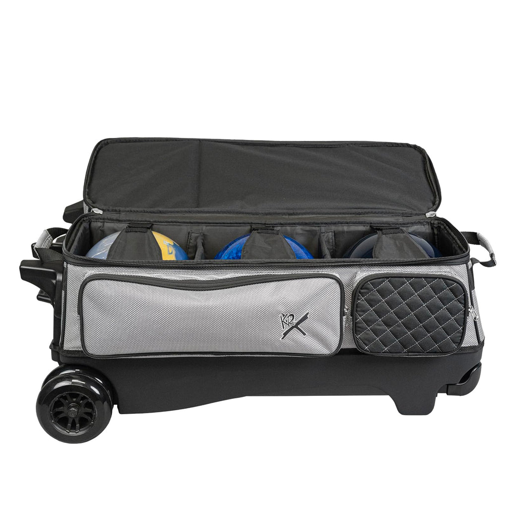 KR Strikeforce Royal Flush 4x4 Premium Four Ball Roller Bowling Bag